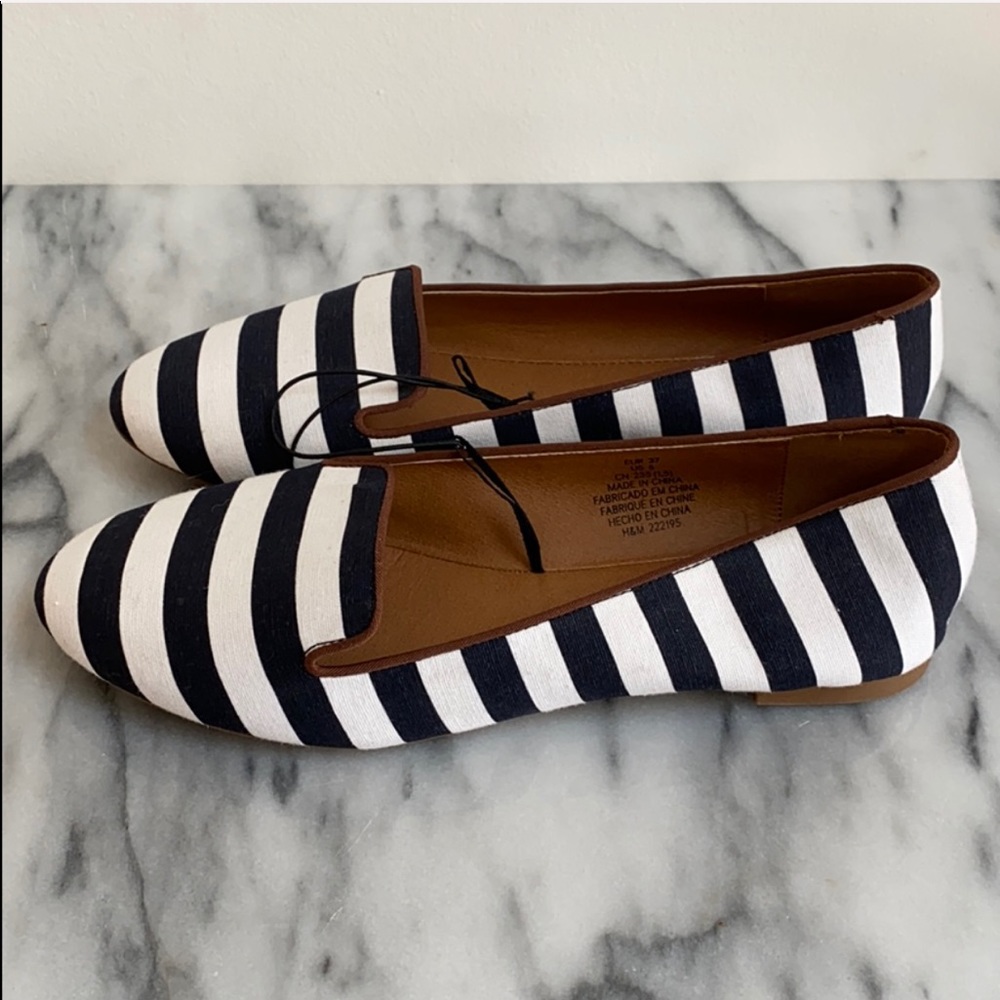 H & M slip ons